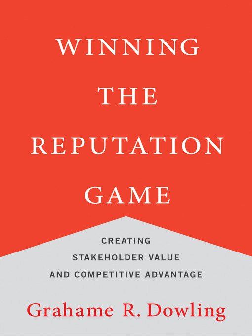 Title details for Winning the Reputation Game by Grahame R. Dowling - Available